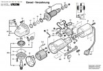 Bosch 0 603 372 903 Pws 6-115 Angle Grinder 230 V / Eu Spare Parts